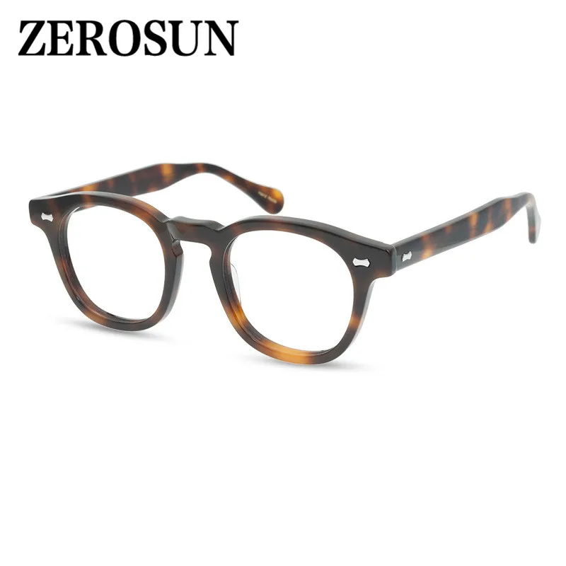 Zerosun Brand Eyeglasses Men Luxury High-end Acetate Glasses Frame Man Nerd Eyewear Optic Myopia Diopter Anti Blue Photochromic |
