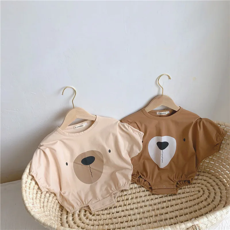 

1-3Yrs Baby Boys Clothes Shorts Sleeve Infant Girls Jumpsuits 2020 Summer Baby Bodysuits Toddler Girls One Piece