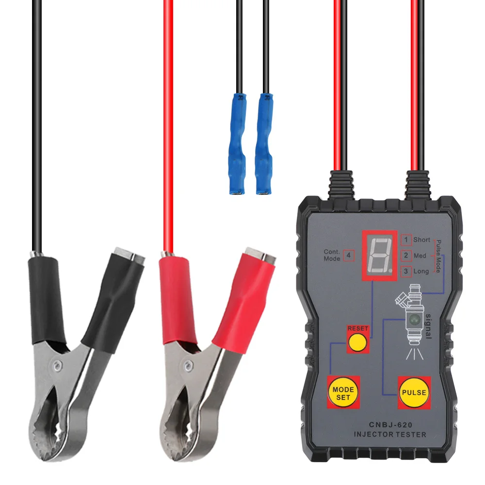 

Automotive Cleaning Tool Kit 4 Pluse Mode Fuel System Scan Tool Car Fuel Injector Tester Injector Flush Cleaner
