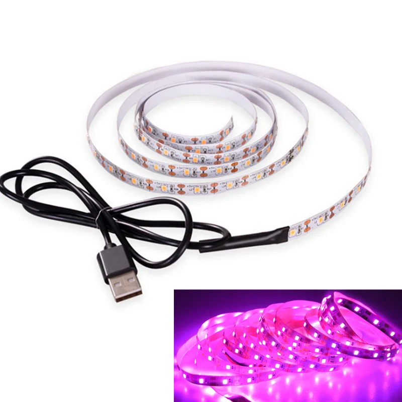 

Plant Light, USB 3.3ft Waterproof Plant Light Strip Grow Light for Aquarium Greenhouse Hydroponic Garden Plant Flower Seeds Gro
