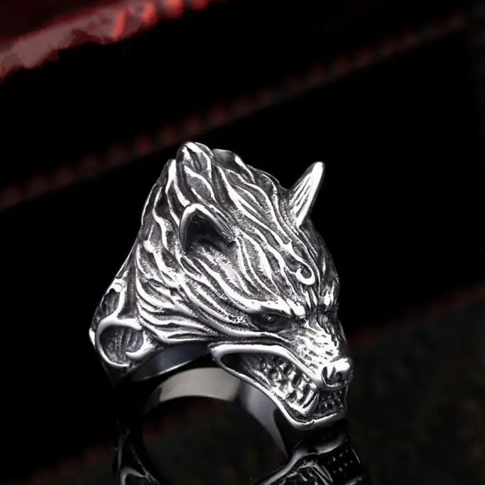 

Gothic Retro Eagle Claw Skull Ring Unisex Stainless Steel Eagle Claw Fashion Men's Accessories Jewelry