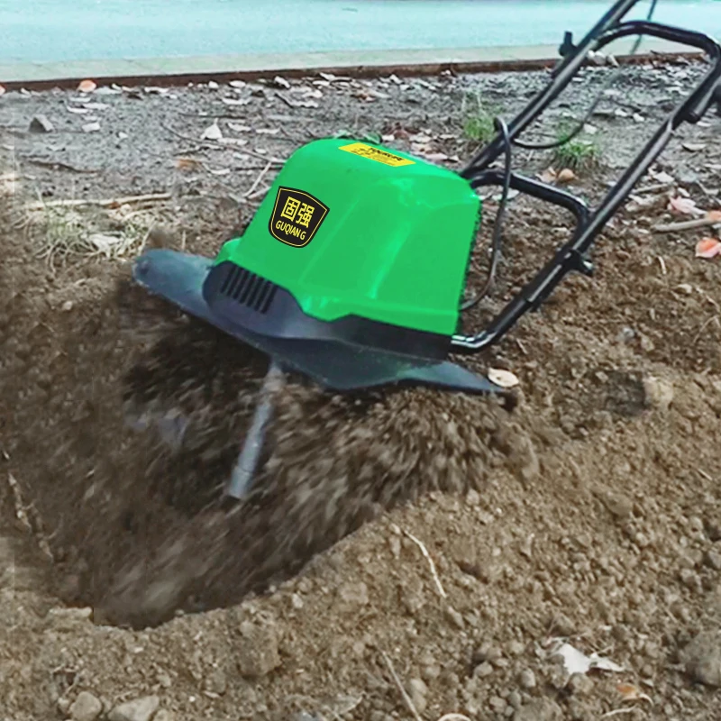 Микро культиватор электрический маленький рыхлитель почвы плуг свободная почва
