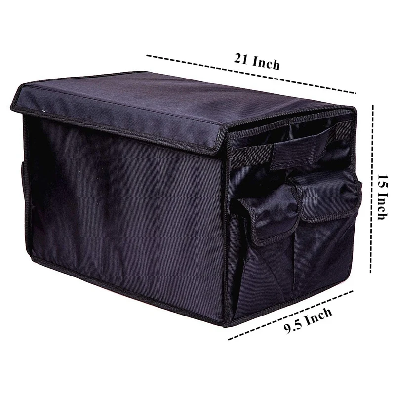 Pаспродажа Складной органайзер, Портативная Сумка-держатель, ящик для хранения в багажнике автомобиля, для стола и автомобильных принадлежностей для ...