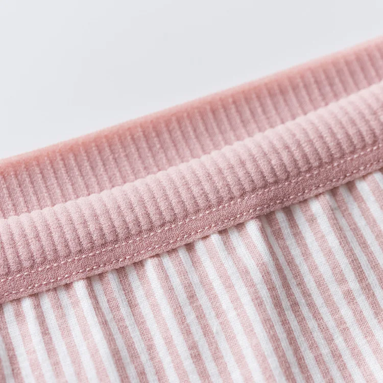 Женские хлопковые трусики AIDEVER в полоску большие размеры XXL | Женская одежда