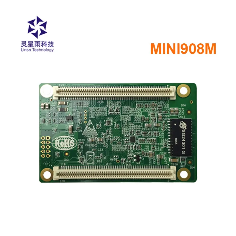 

linsn MINI908M led recriver card supports 1024X256 pixels Supports 24-group parallel RGB data output mode for led screen