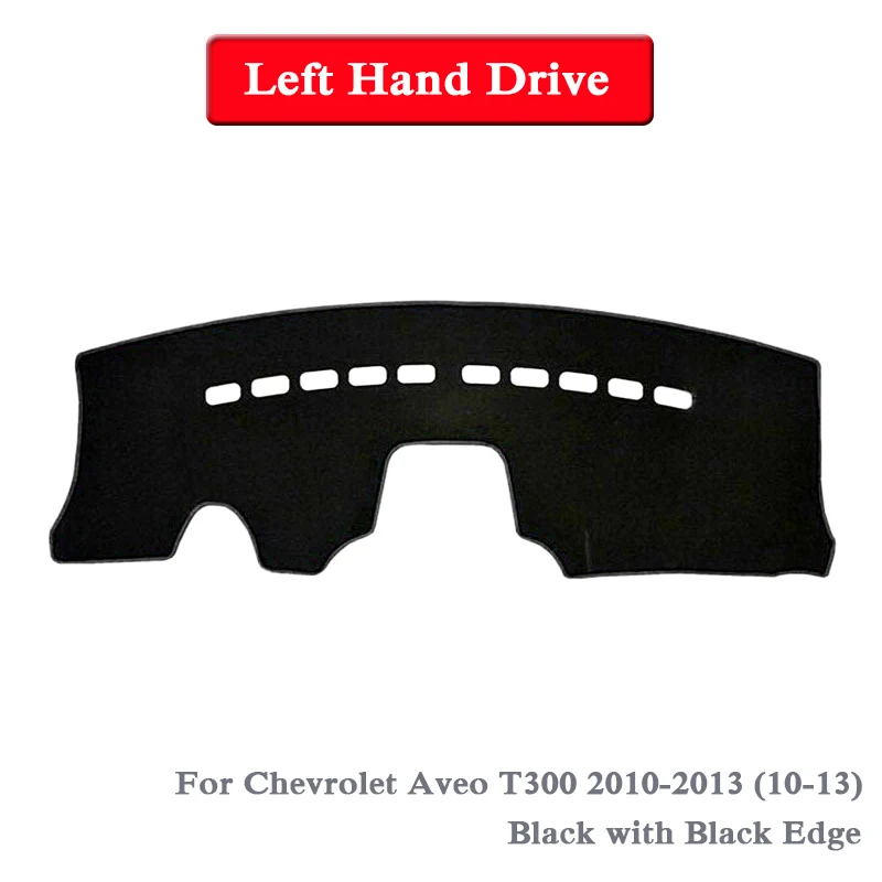 Коврик для защиты приборной панели от светильник коврик розовый Chevrolet Aveo T300 2010 2019