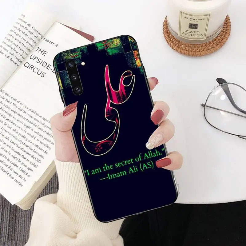 Чехол для Samsung Galaxy J7 J8 J6 Plus 2018 Prime Note 7 8 9 10 pro с изображением имама Али Льва Аллаха