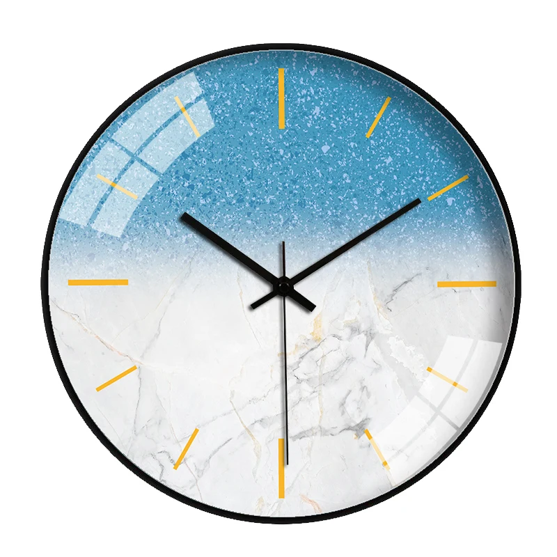 Современные большие настенные часы бесшумные для гостиной спальни креативные