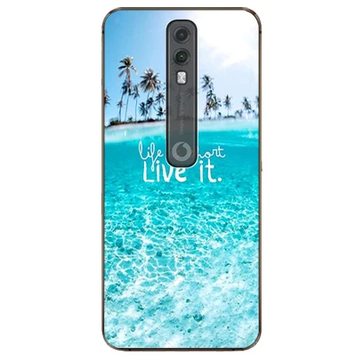 Для Vodafone Smart V10 VFD730 силиконовый чехол ТПУ мягкий чехол для телефона для Vodafone Smart N10 VFD630 чехол задняя крышка - Цвет: W22