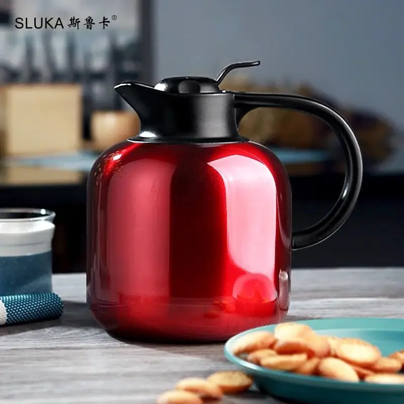 Термос бытовой термос из нержавеющей стали европейский стиль вакуумный чайник с