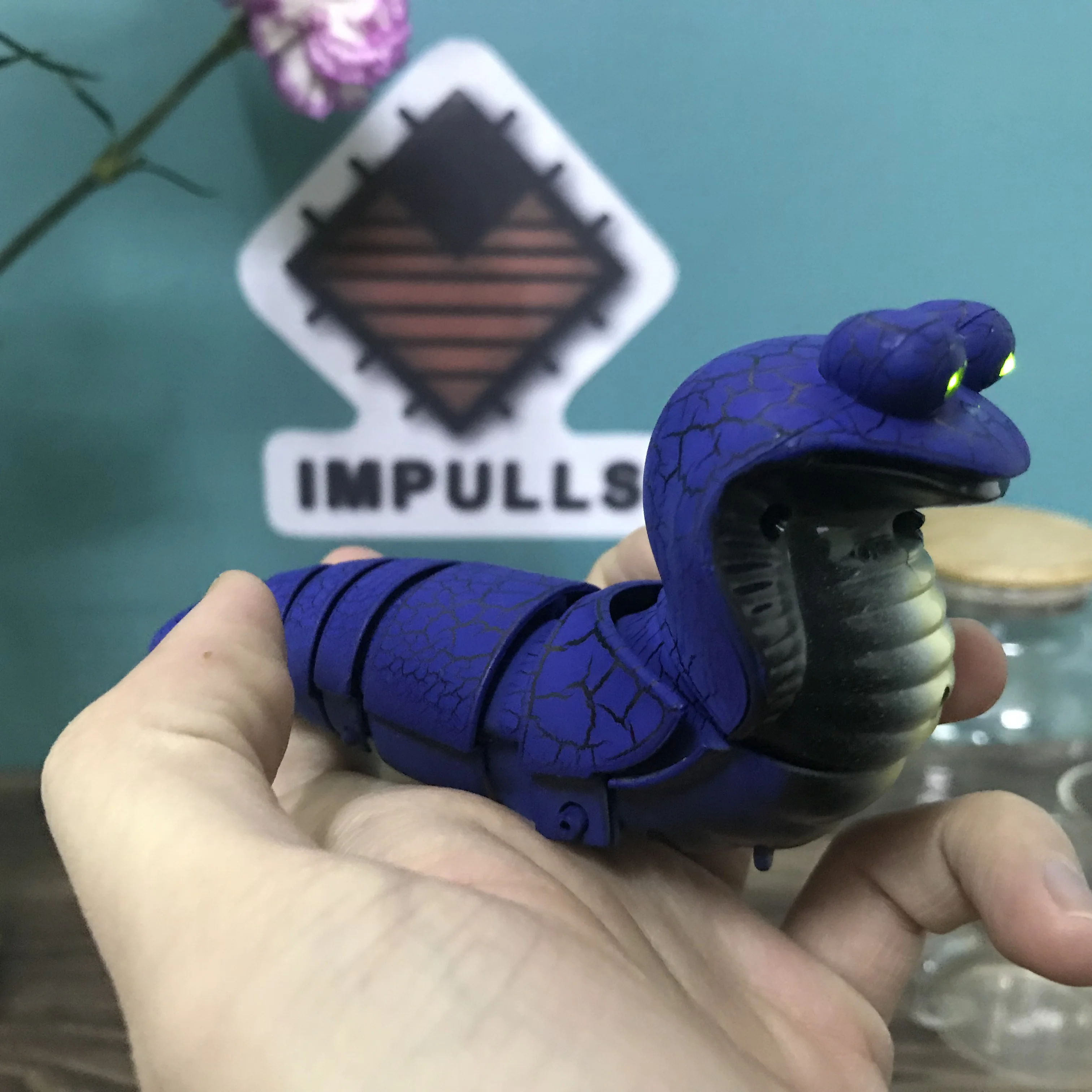 Impulls RC Змея с дистанционным управлением Гремучая змея мини животное трюк