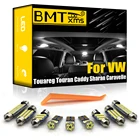 Светодиодная лампа для освещения салона автомобиля BMTxms Canbus для Volkswagen VW Touareg 7L 7P Touran Caravelle Multivan T4 5 6 Caddy 3 4 Sharan 7M 7N