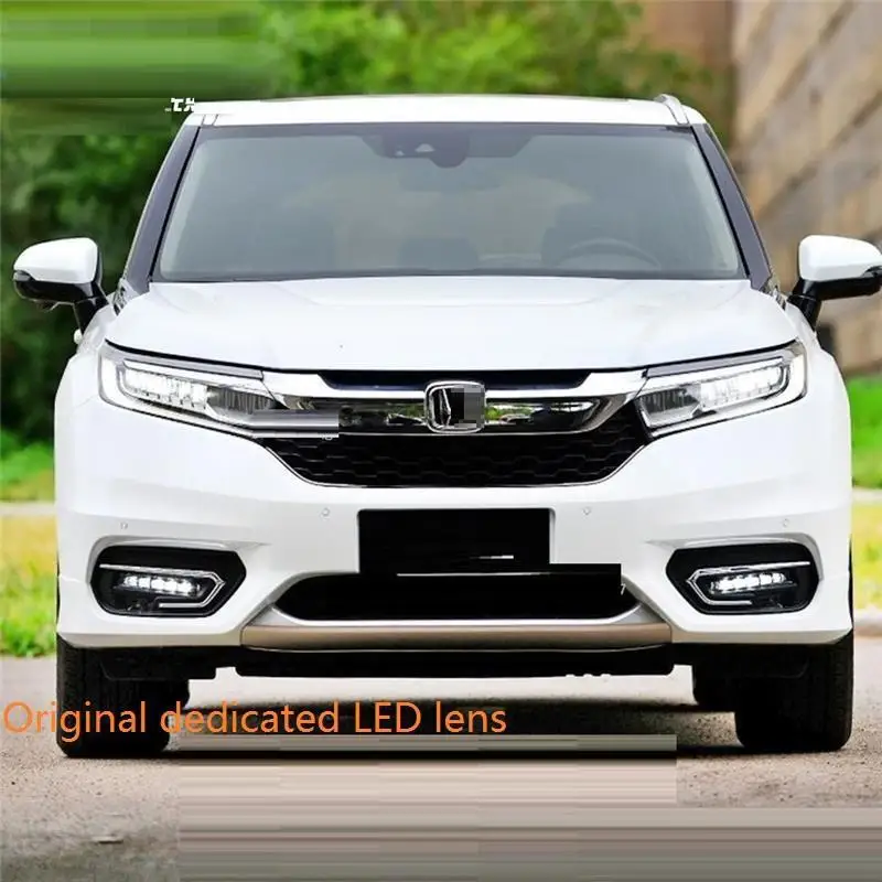 MODEL H Drl Automovil Cob дневные ходовые авто лампы Автомобильные светодиодные фары передние противотуманные задние Автомобильные фары в сборе 17 для Honda Avancier - Цвет: MODEL H