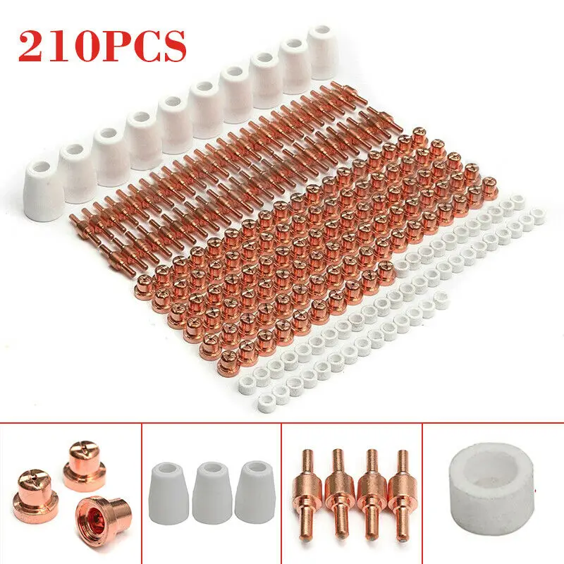 Комплект насадок и обычных электродов расходные материалы для плазменной резки