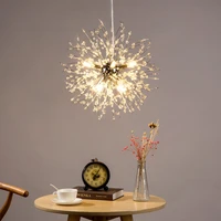 modern crystal dandelion pendant lights lighting pendant lamp for living room dining room home decoration pl pgy 01