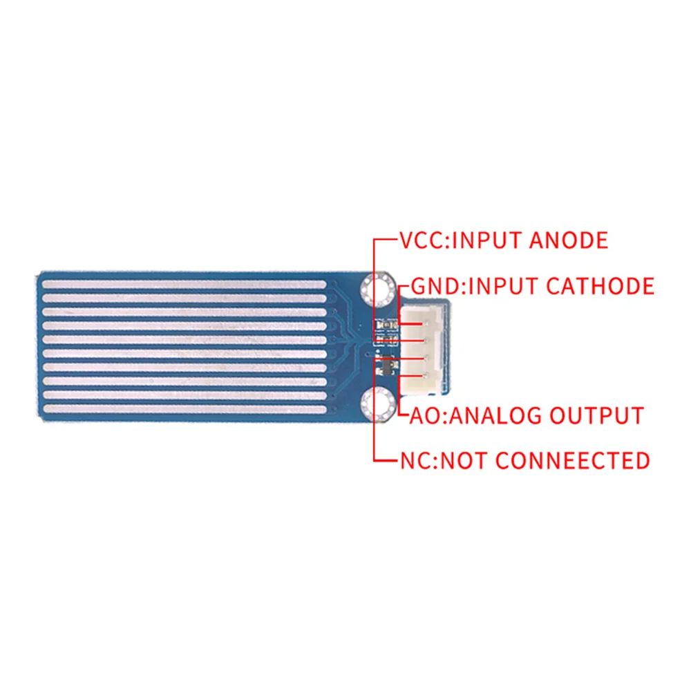 Taidacent Water Level Sensor PCB Board Rain Gauge Alarm Detector Rising Module Raindrop |