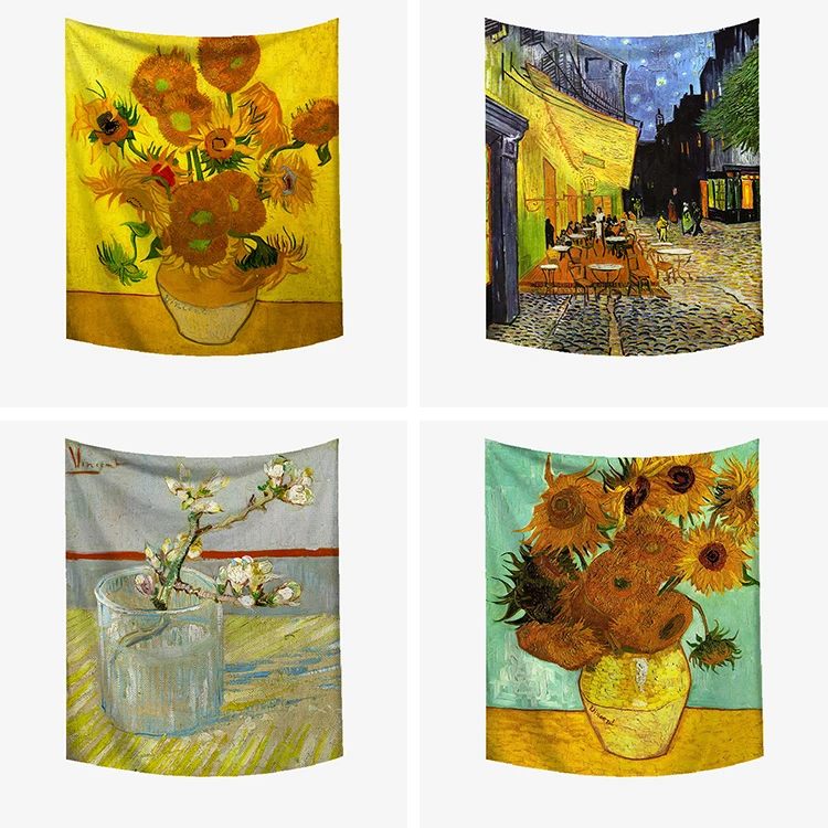 

Подвесной Настенный Гобелен в стиле хиппи, ретро, домашний декор, Йога, пляжный коврик, гобелены для спальни, художественные аксессуары для ...