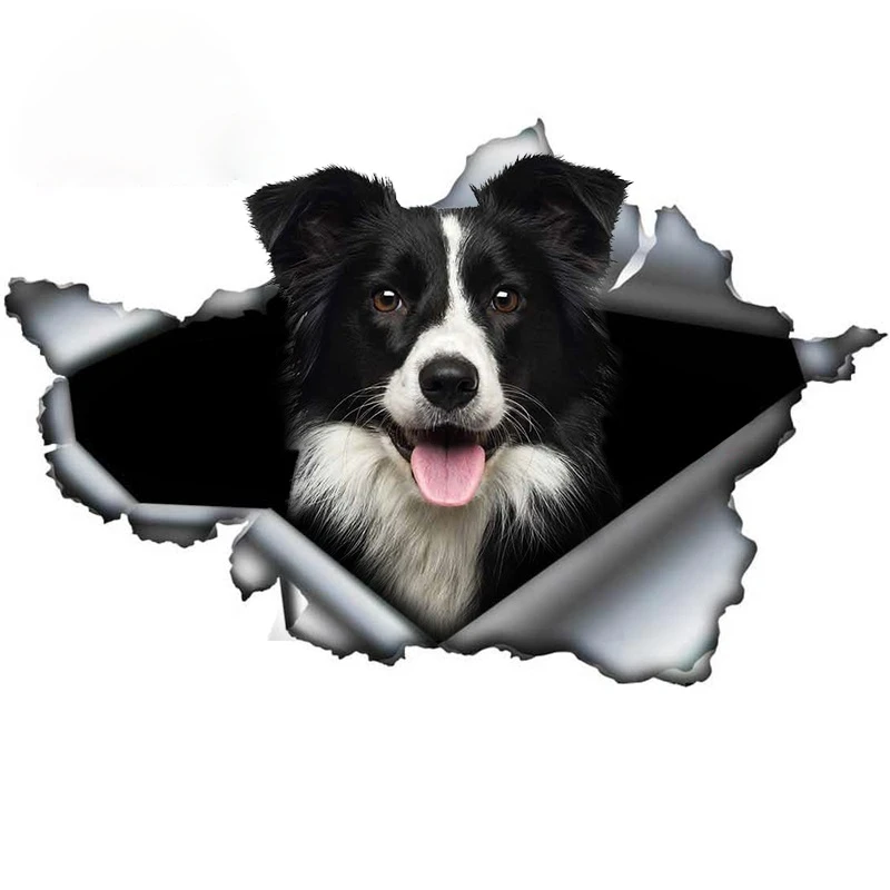 

Car Stickers Decor Motorcycle Decals Funny Pet Dog Vinyl Decorative Accessories Waterproof PVC,13cmx10cm