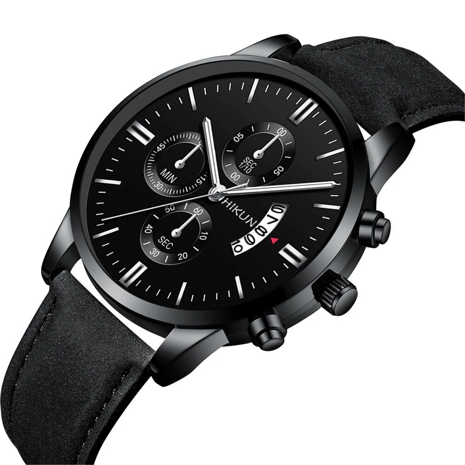 

Fashion Casual Watch Men Women Quartz Watch Leather Band Strap Watch Analog Wrist Watch relojes para mujer Watch Men's Wrist