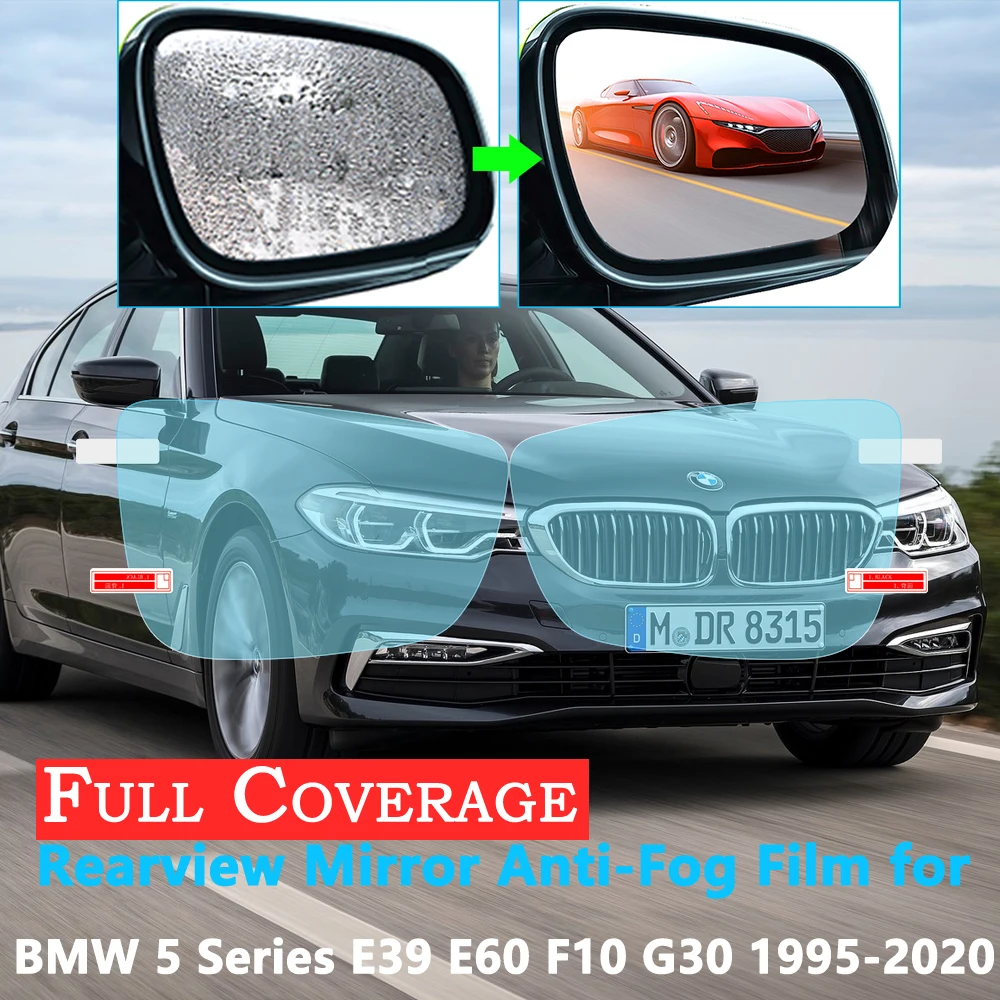 Полноэкранная Защитная противотуманная пленка для BMW 5 серии E39 E60 F10 G30 520i 525i 530i 535GT