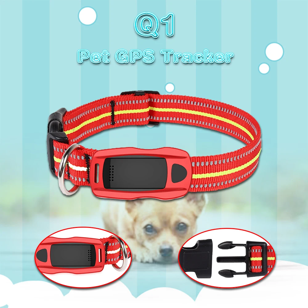 Q1 умное устройство слежения для домашних животных мини GPS трекер поиска с
