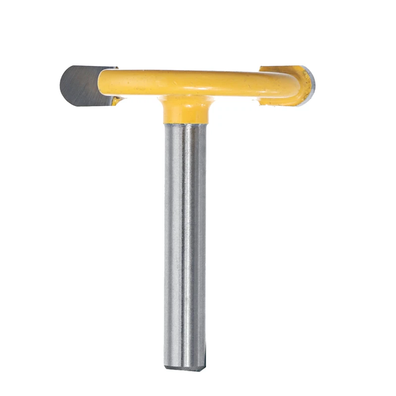 2 шт. 1/4 дюймовый шарик Флейта концевая фреза для вырезания гребней и заусенцы