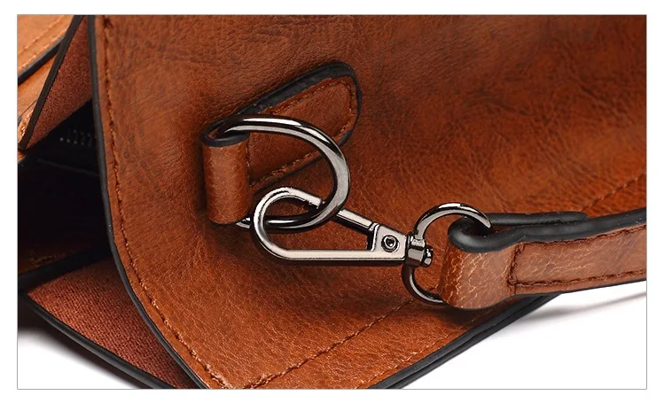 Женская сумка через плечо из натуральной кожи вместительная C1200 | Багаж и сумки