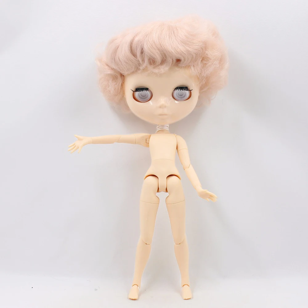 

ICY blyth doll white skin boy body male body DIY doll without makeup without eyechips short hair 1/6 30cm toy custom doll