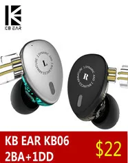 KBEAR 16 ядро Чистая медь кабель с 2,5/3,5/4,4 кабель для наушников для C10 ZS10 TRN V90 BA5 KZ ZSX ZS10 PRO BLON BL-03 CCA C12 QDC