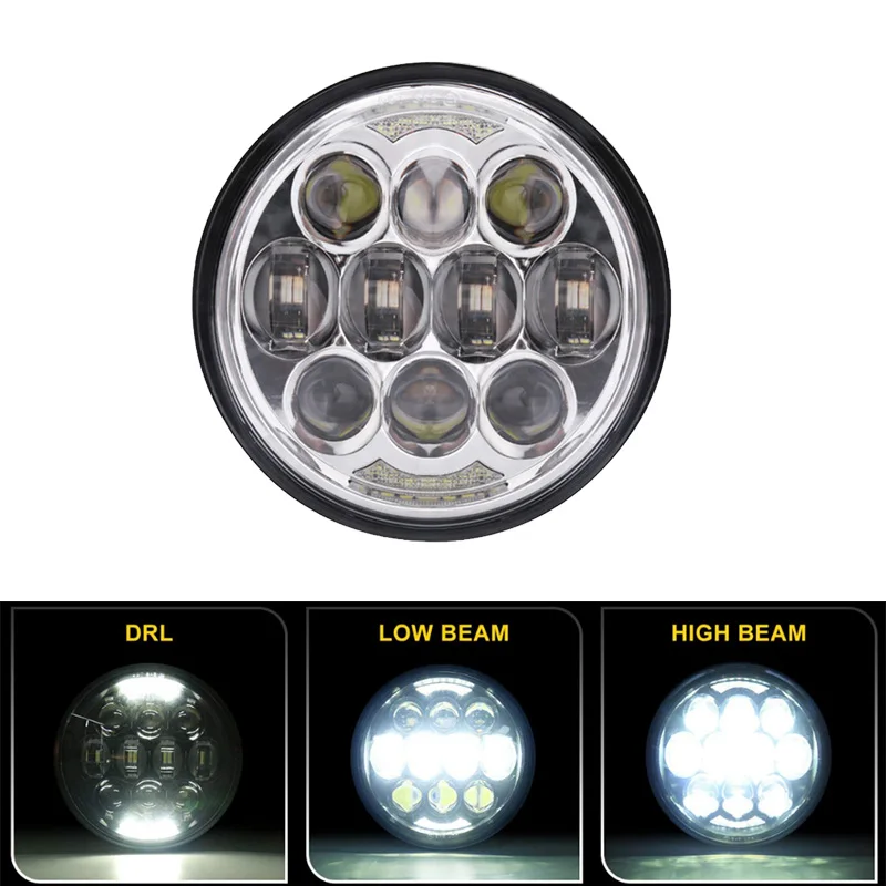 Фара мотоциклетная светодиодсветодиодный 5 75 дюйма 3/4 для Harley Sportster 1200 XL1200L Custom