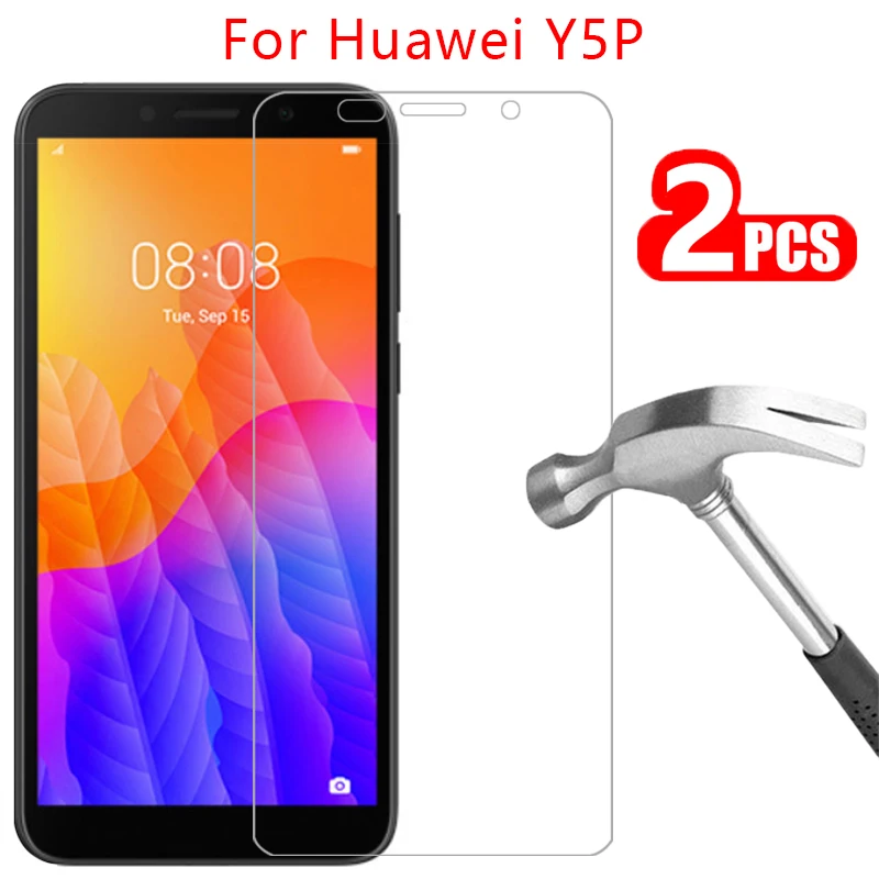 

protective glass for huawei y5p screen protector tempered glas on huaweiy5p y 5p y5 p 2020 safety film huwei hawei huawey huawi