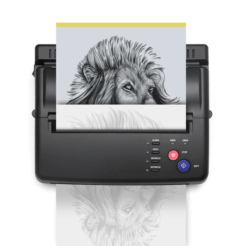 

tattoo accesery Portable professional tattoo transfer machine 20pcs transfer paper