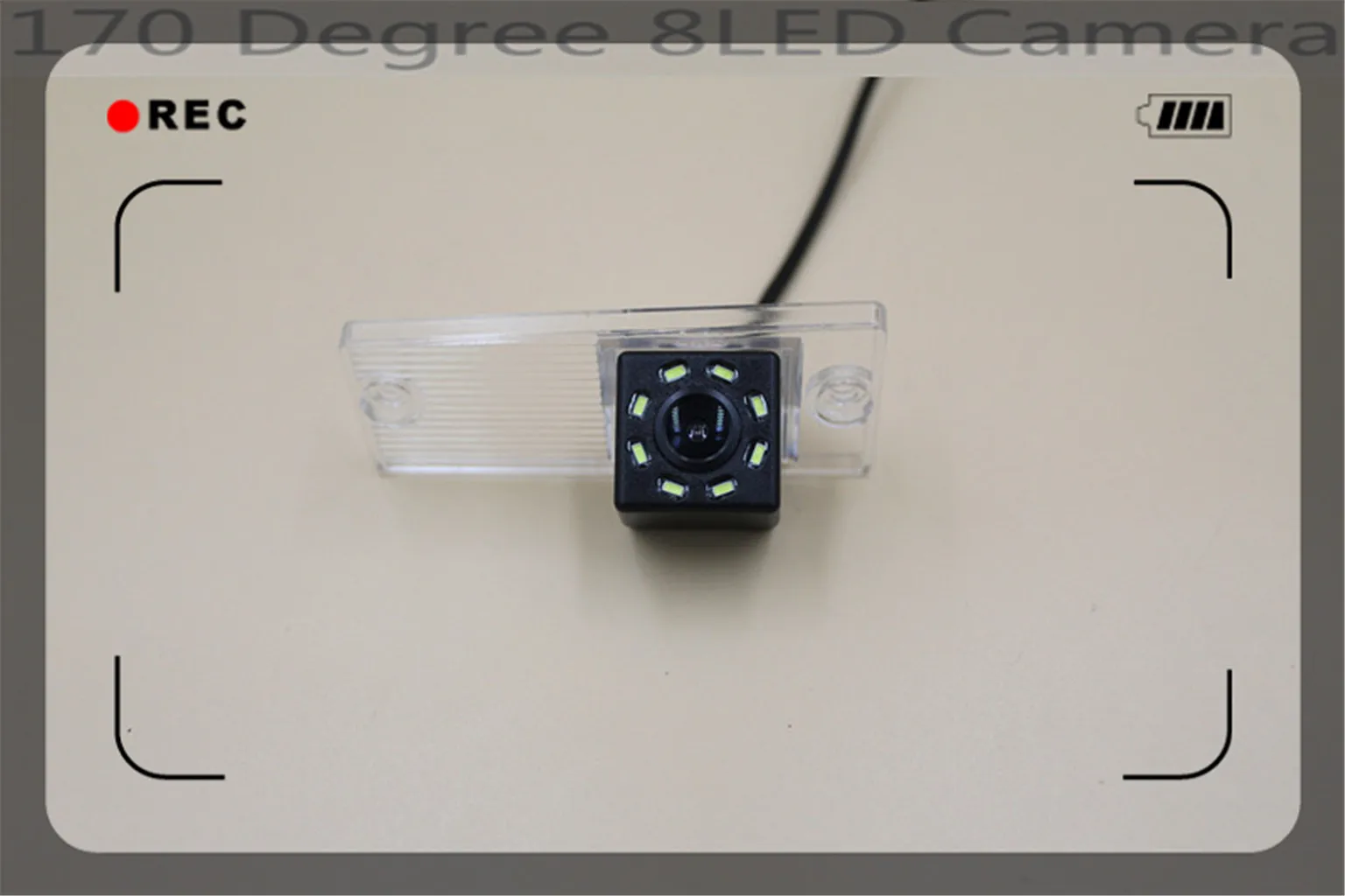 170 градусов 8LED автомобильный парковочная камера заднего вида для Kia Cerato RIO 2003 2004 2005