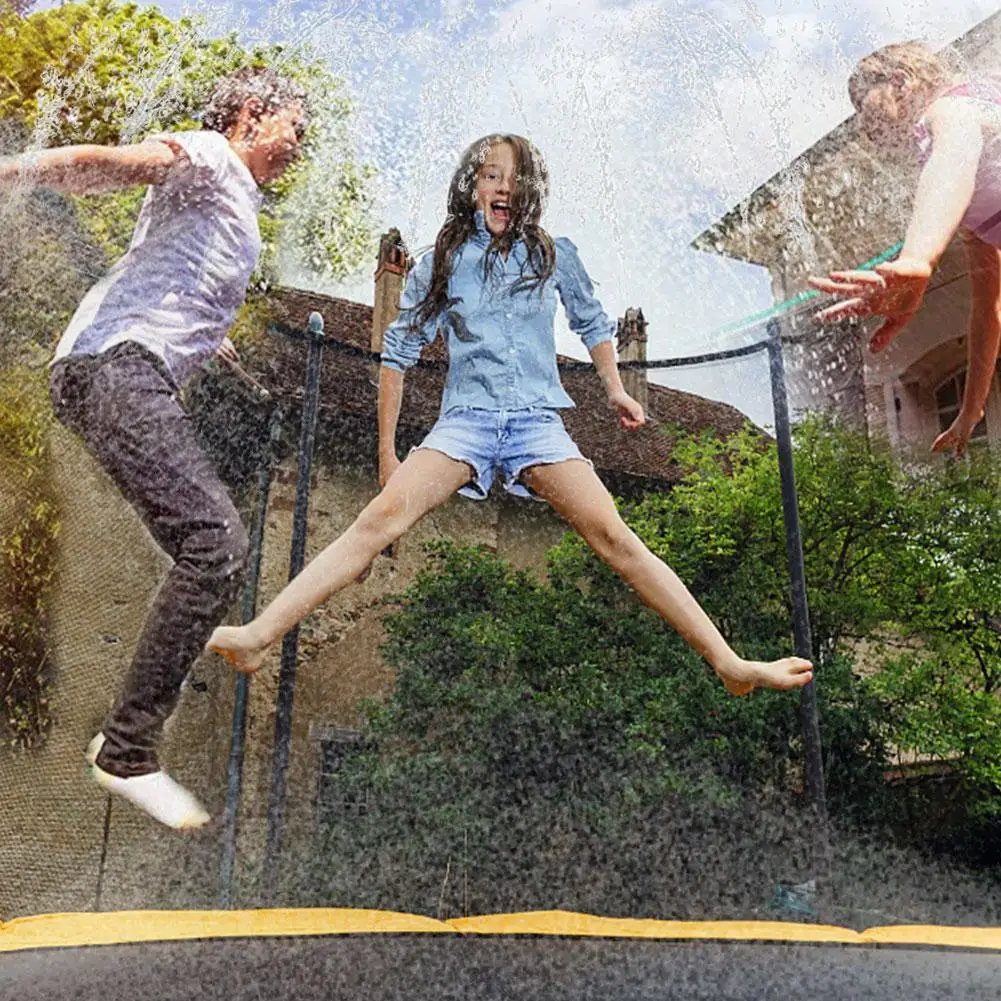 Спринклерный шланг для детского батута наружные летние игрушки - купить по