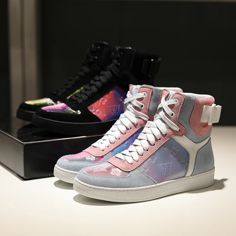 Кроссовки женская зимняя обувь с заплатками повседневная Buty Damskie коллекция 2019