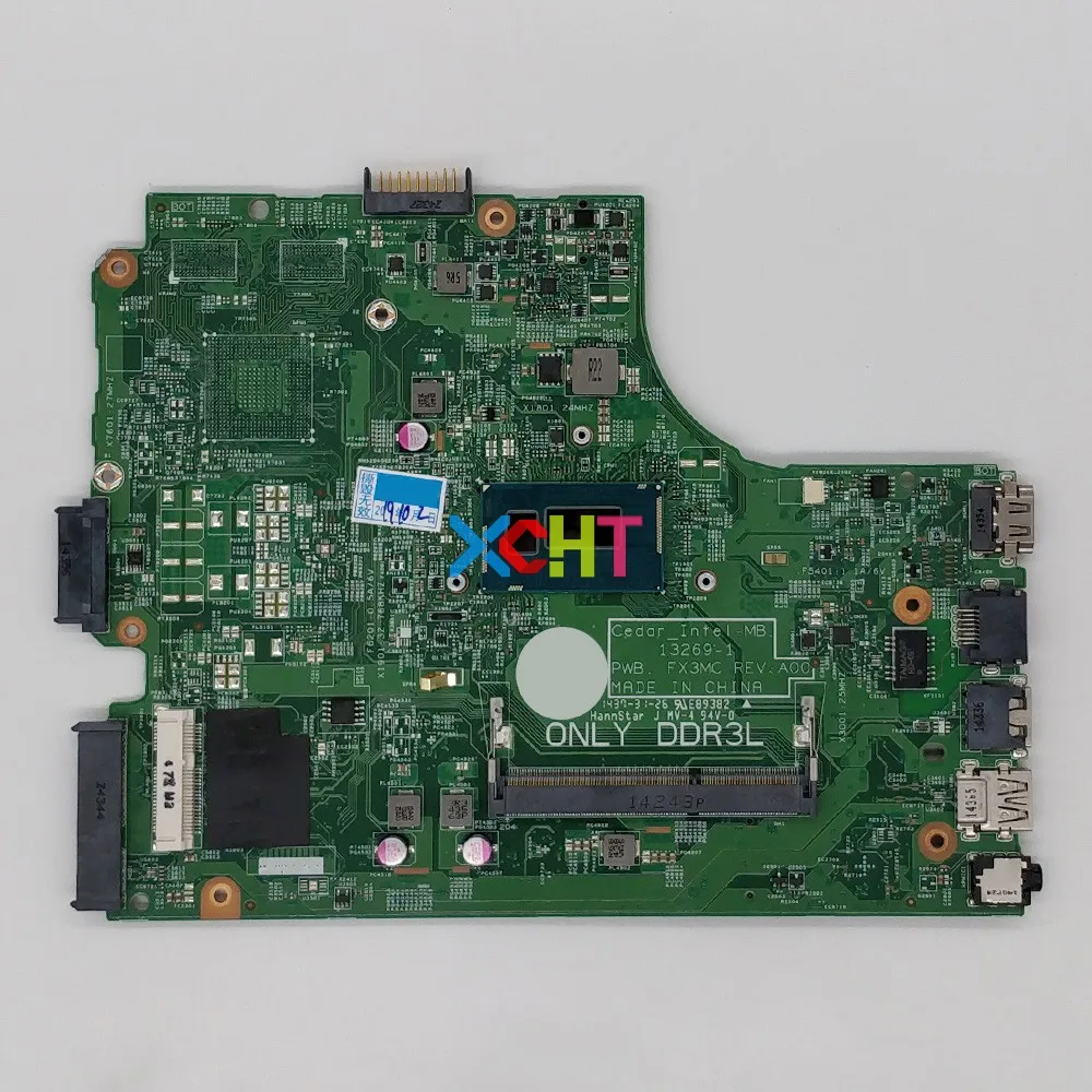 Для Dell Inspiron 3542 CN 00XDMH 00xdmh 0XDMH ПРБ. FX3MC w SR1EN I3 4030U материнская плата с процессором для