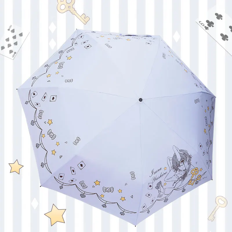 К Проект Аниме Зонтик дождя женщин анти УФ манга роль Yata Misaki Isana Yashiro KINGS модель