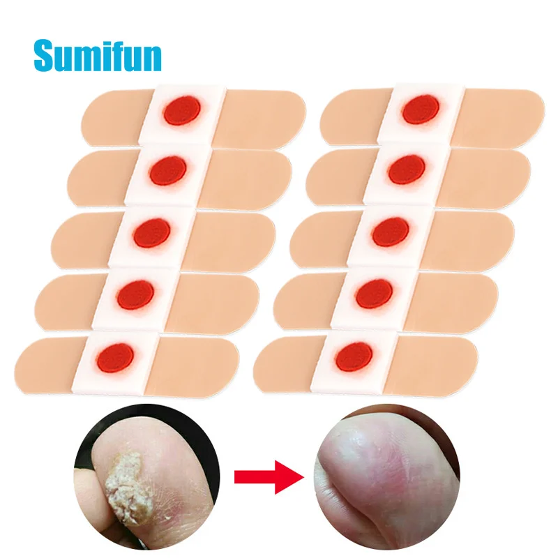 

25PCS Medical Plaster Foot Corn Removal Warts Thorn Patches Corn of Foot Calluses Callosity Detox Clavus Patch Foot Care Tool