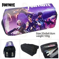 fortnite pencil case student kid black pencilcase large capacity school supplies stationery boys gift for sondaughter gifts