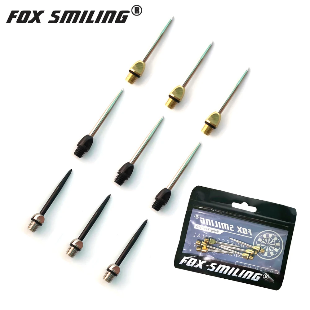 Лисица Smiling 28 мм стальная Дротика s Tip 6 шт. профессиональный сменный дротик