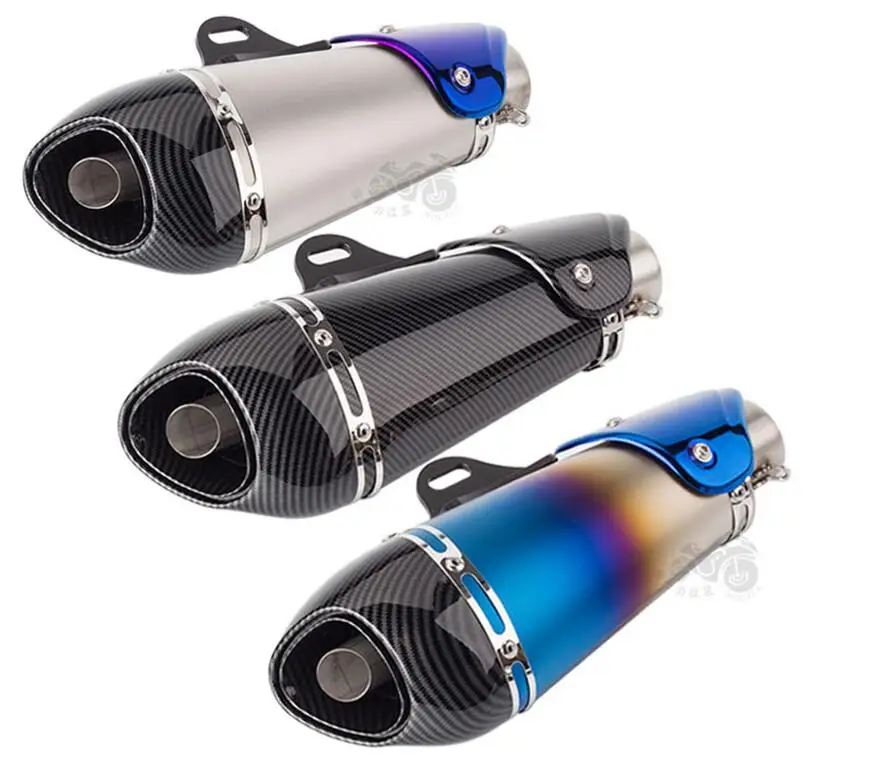 

Inlet to 36-51mm motorcycle exhaust pipe muffler with DB killer escape moto for GSX-S750 GSX S 750 17-19 years