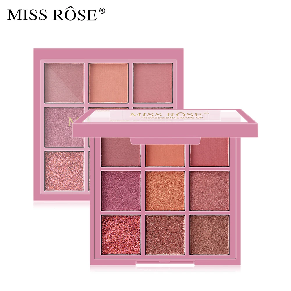

Eyeshadow palette, pearlescent matte glitter nine-color eyeshadow waterproof long-lasting natural makeup eyeshadow beauty