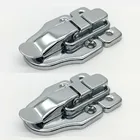 2 комплекта Винтаж деревянная шкатулка для украшений фиксаторами защелки для ящиков декоративные чемоданы защелка застежка мебельная фурнитура 40*56 мм