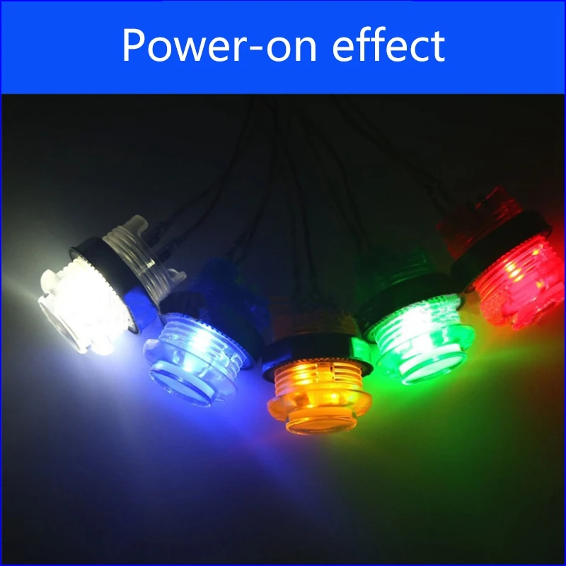 

Arcade DIY Kit LED DIY Kit 2X Zero Delay USB Encoder+2X Joysticks 20X LED Arcade Button for KOF SNK Arcade Games