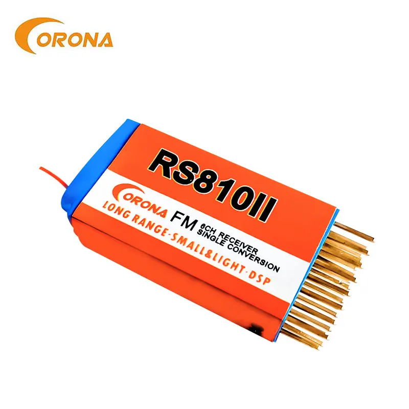 

CORONA RS810II singlel conversion synthesized For RC control driving flight Airplane helicopters Car receiver