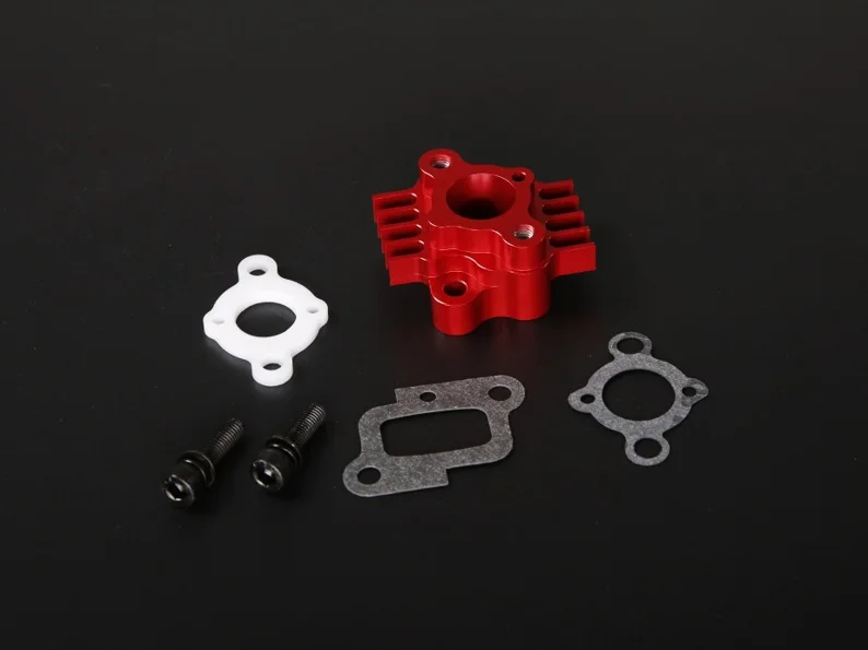 

CNC Aluminum Billet Intake Manifold for 32cc/36cc/45c Engine Zenoah Cy for 1/5 Hpi Km Rovan Baja 5b 5T / Losi 5ive-T
