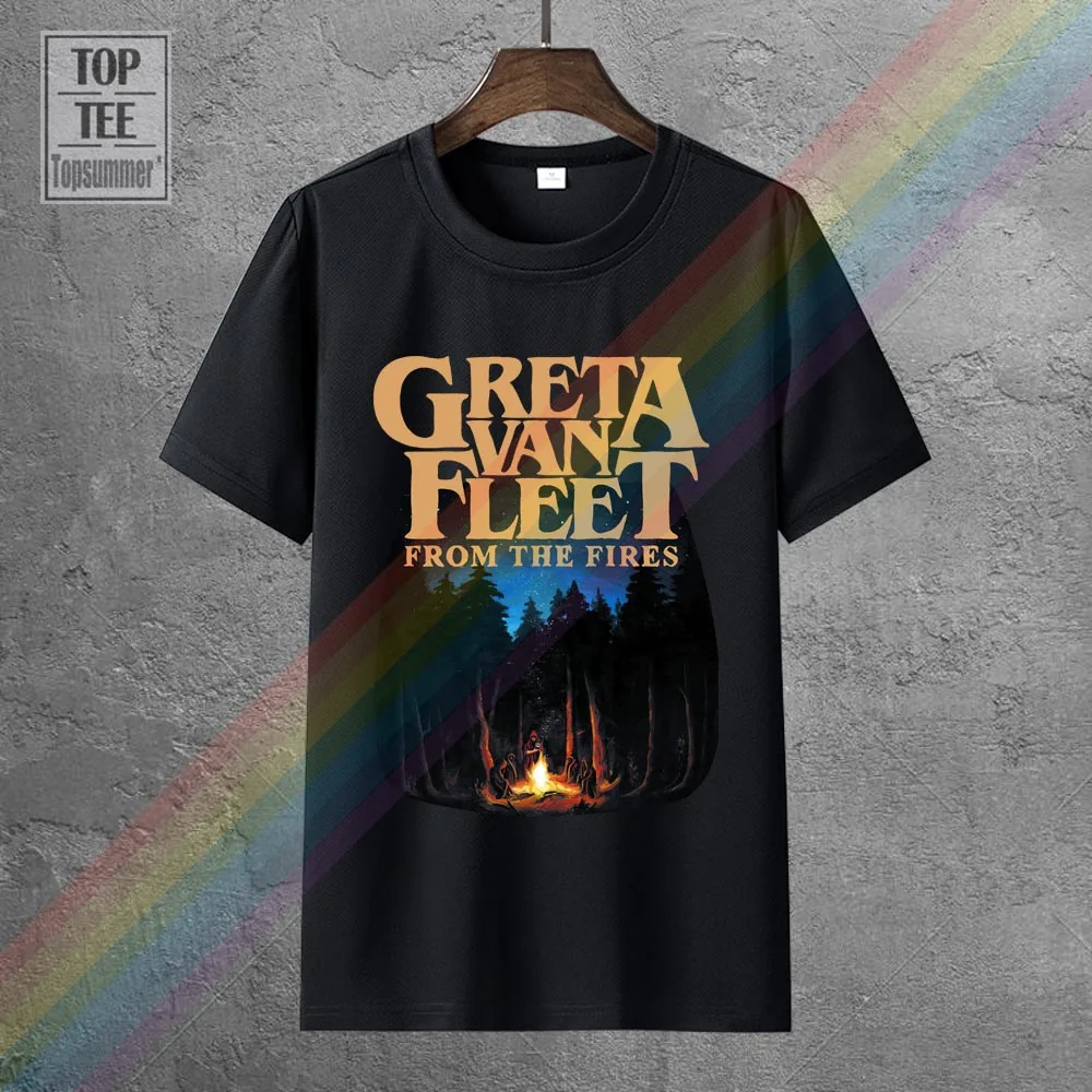 Greta Van Fleet From The Fires Edition Poster T-Shirt Mens