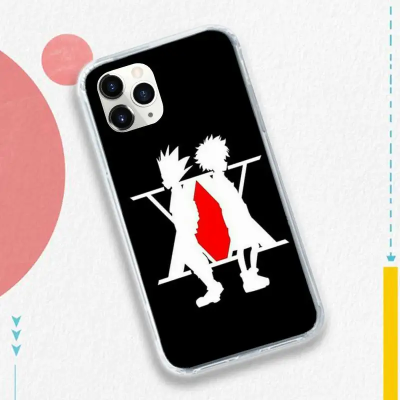

Hunter x Hunter Anime Gon Killua Phone Case for iPhone 11 12 pro XS MAX 8 7 6 6S Plus X 5S SE 2020 XR