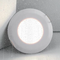 6pcs led downlight waterproof ip44 5w ac 85v 265v dimmable recessed ceiling lamp home indoor bathroom spot lighting