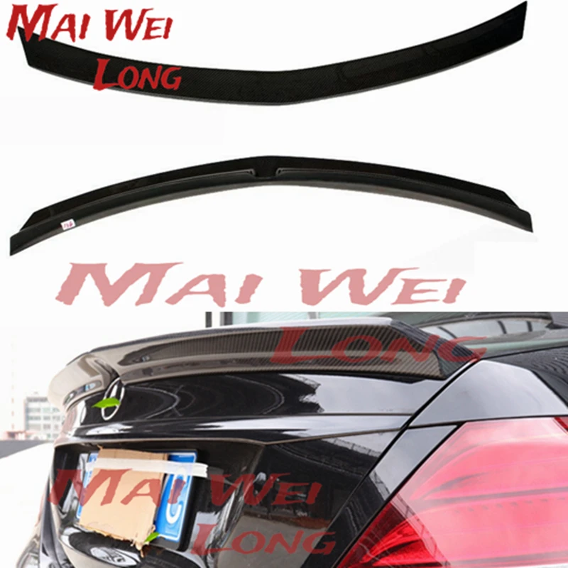 

Vorstiner Lid For Mercedes W213 spoiler E Class 4-Door Sedan E200 E220 E250 E300 2016-2018 Carbon Fiber Rear Trunk Spoiler Wings